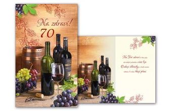 přání k narozeninám 70 M11-440 T PRANI_T_1503