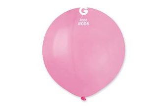 Balónek latexový 48 cm – Pastelový růžový, 1 KS