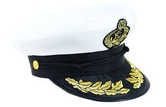 Čepice námořník kapitán dětská