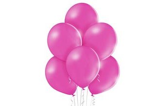 Balónky růžové 010 - 10 ks