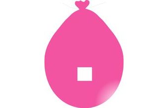 Balónek znak tečka růžový