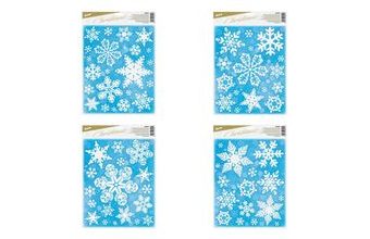 okenní fólie vánoce glitr VA021 30x42cm 8886001