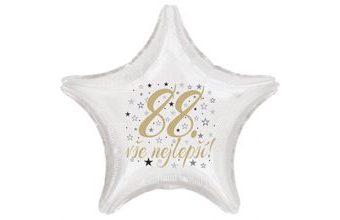 88. narozeniny balónek hvězda