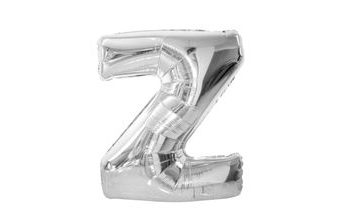 Balón foliový písmeno "Z" 115 cm