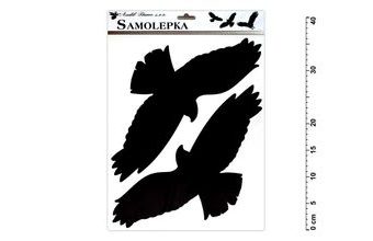 Samolepící dekorace 429 ptáci 42x30cm