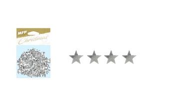 konfety hvězdičky 20g stříbrné 8885886
