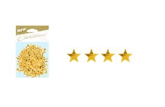konfety hvězdičky 20g zlaté 8885887