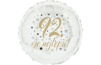 92. narozeniny balónek kruh
