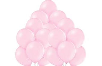 Balónek světlerůžové 004 - 50 kusů -