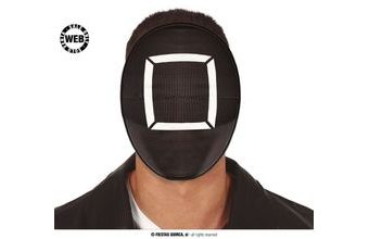 Plastová maska - Squid Game Maska dozorců - Hra na oliheň