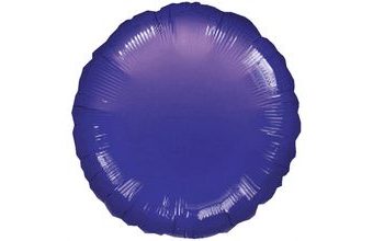 Balónek kruh Purple Metallic