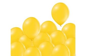 Balónky tmavě žluté 117 - 100 kusů