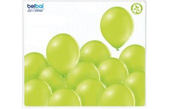 Balónky světlezelené 008 - 100 kusů