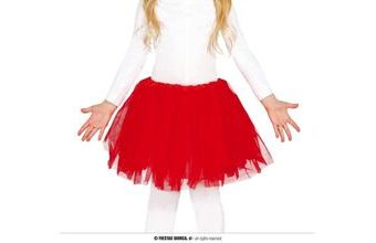 Dětská červená sukně TUTU 31cm