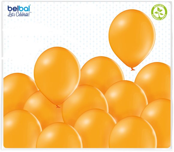 Balónky oranžové 007 - 100 kusů