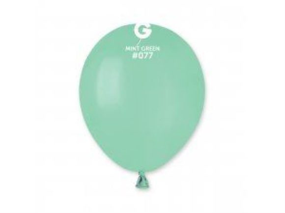 Balónek latexový MINI - 13 cm – Mint zelený 1 KS