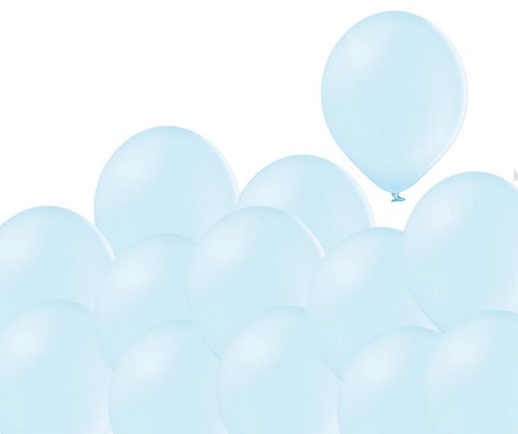 Balónky ledově modré 449 - 100 kusů
