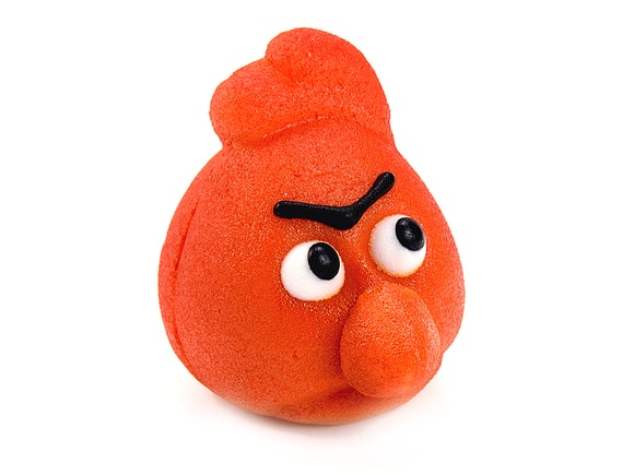 Angry Birds Červený - marcipánová figurka na dort