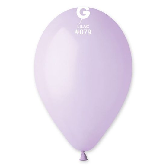 Balonky 100 ks liliové 26 cm pastelové