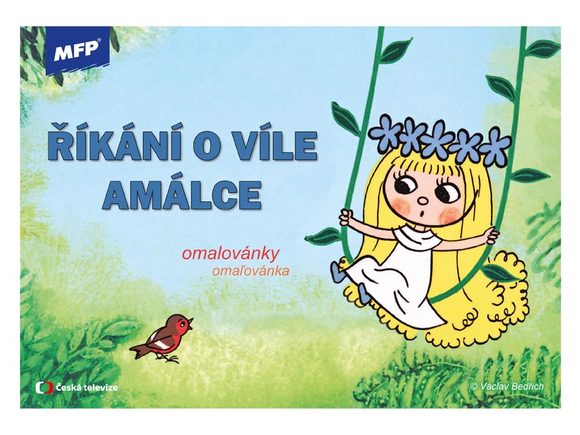 omalovánky A4 Víla Amálka 5300726