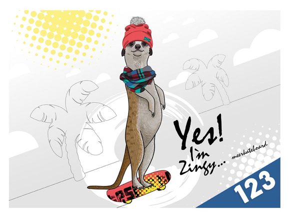 desky na číslice Surikata 8021003