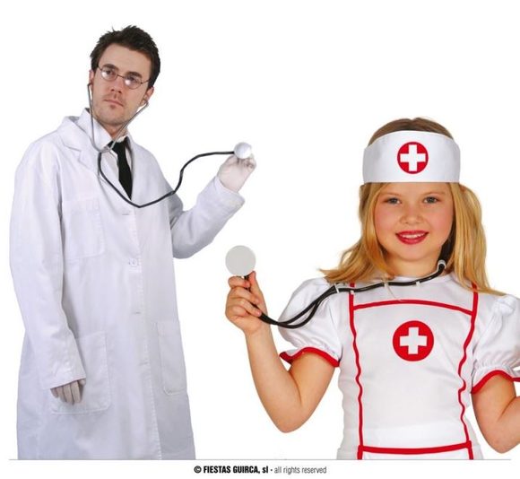 Stetoskop / fonendoskop karnevalový - zdravotní sestra