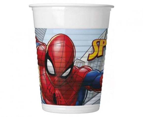 Plastový kelímek - SPIDERMAN - 200 ml - 8 ks