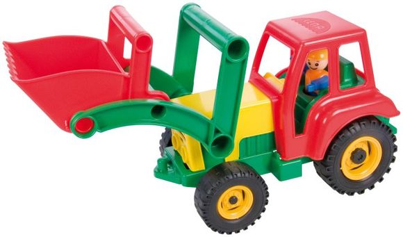 Aktivní traktor se lžící - hračka