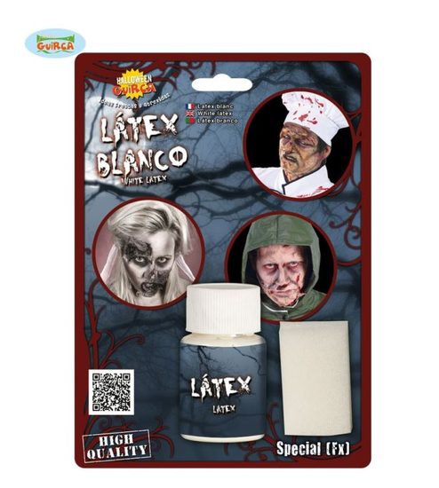 Bílý latex s houbičkou 26gr