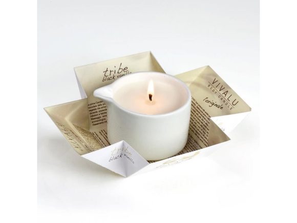 Vivalu masážní svíčka vanilková 100 ml