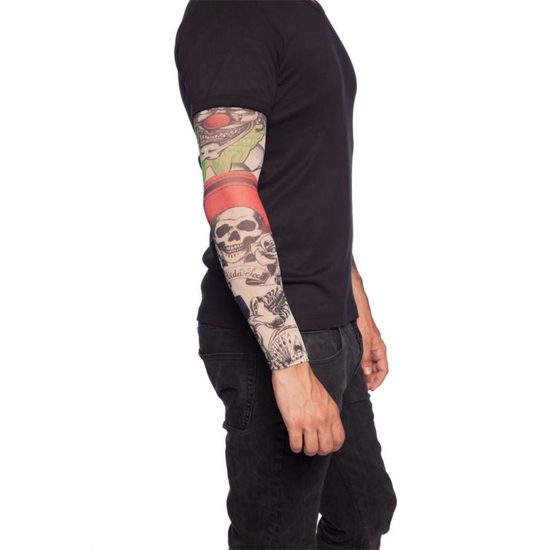 Rukáv s tetováním Skeleton 2 ks