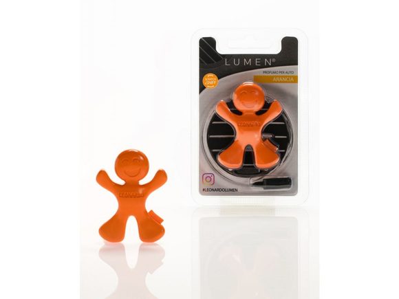 Vůně do auta panáček Leonardo ARANCIA oranžový ovocný