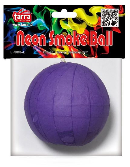 NEON SMOKE BALL - FIALOVÁ DÝMOVNICE - 1ks 72/1