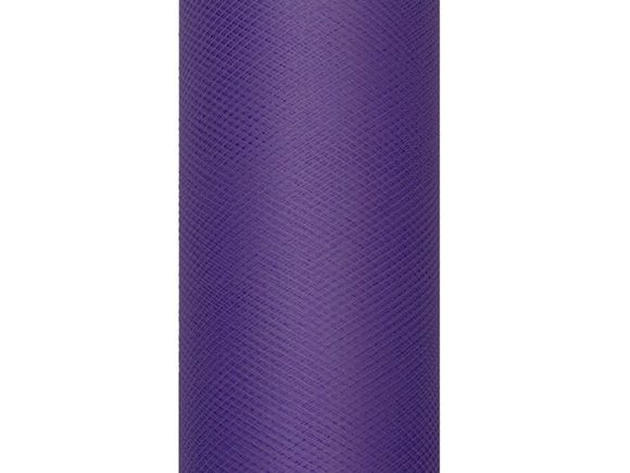 Tyl fialový purple 0,3 x 9m