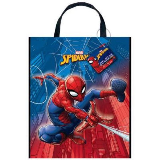 Dárková taška SPIDERMAN - plastová 28 x 33,5 cm