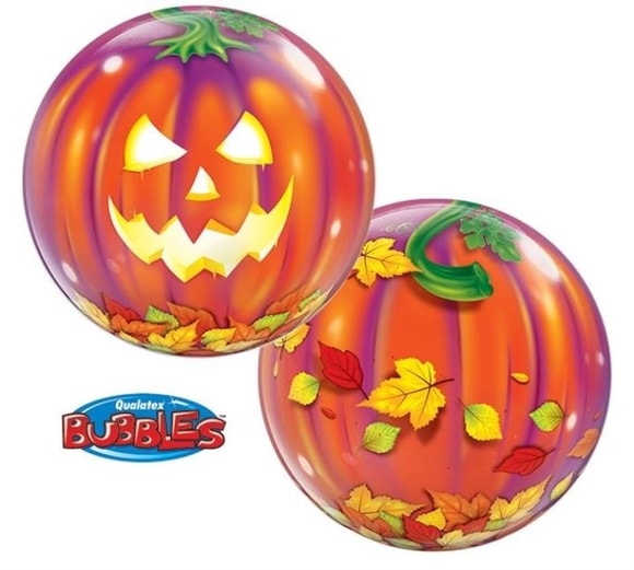 Balón bublina Jack O' Lantern - Halloween 56 cm