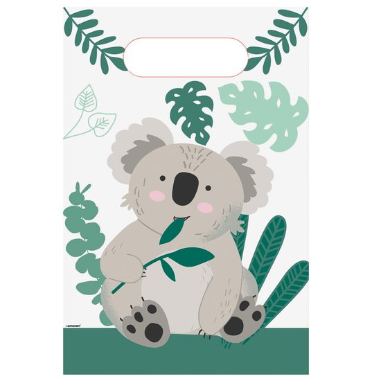 Koala papírová taška 8 ks Amscan