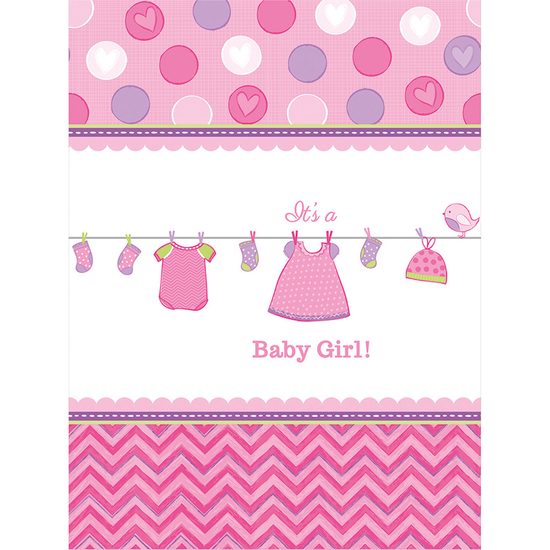 Baby Shower ubrus 137 cm x 243 cm