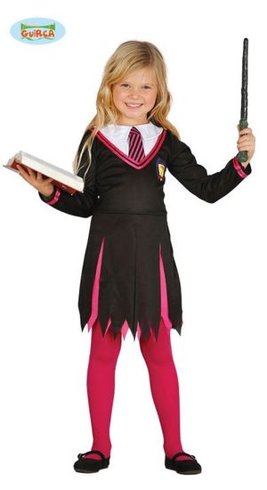 Dětský kostým - studentka kouzel a magie - čarodějka - HARRY POTTER, 7-9 let