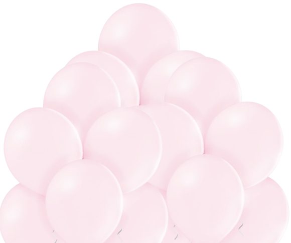 Balónky světle broskvové 453 - 50 kusů