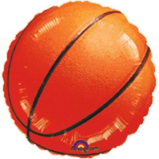 Basketbal foliový balónek 45cm