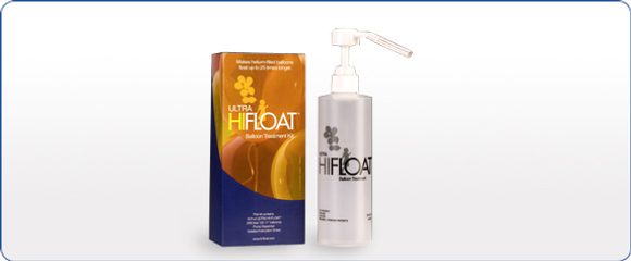 HI-FLOAT sada 473ml + pumpa - krabička - prodlužuje létání - není hélium