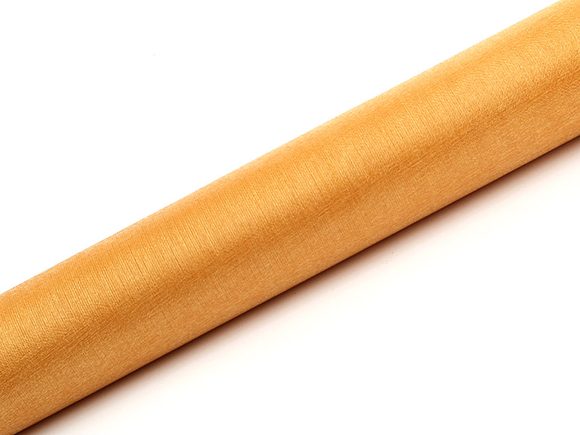 Organza zlatá 36 cm x 9m