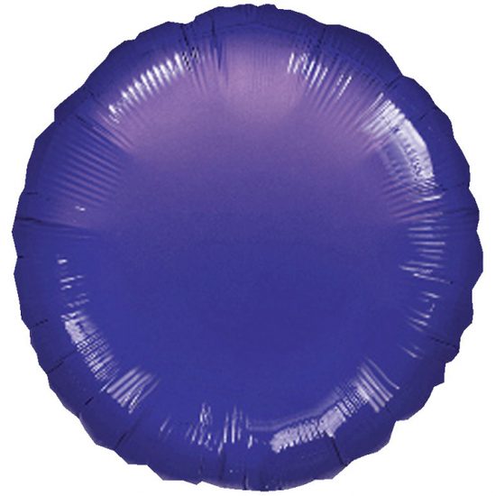 Balónek kruh Purple Metallic