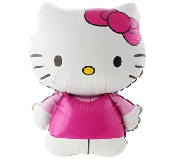 Balón foliový 60 cm Hello Kitty