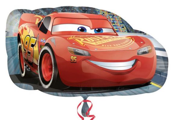 Cars McQueen fóliový balón 76 cm x 43 cm Amscan