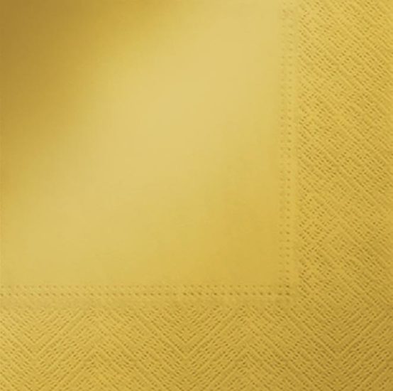 ubrousek P 33x33 jednobarevné ZLATÉ SDL552409 2010890