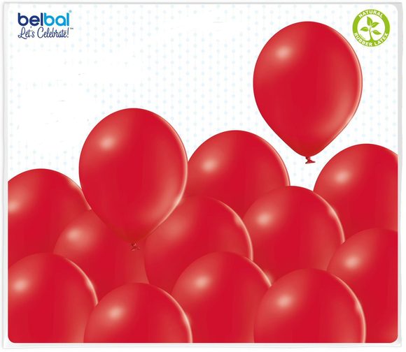 Balónek červený 001 - 100 kusů
