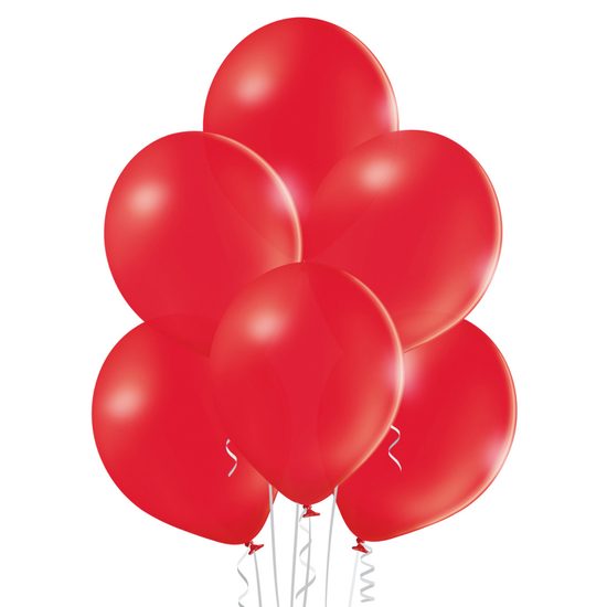 Balónek červený 001 - 10 kusů