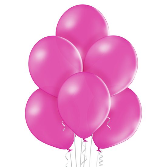 Balónky růžové 010 - 10 ks